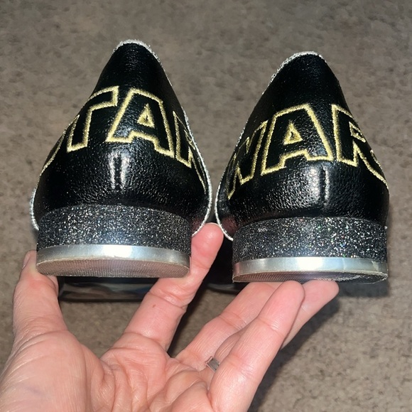 Irregular Choice Star Wars Darth Vader I Am Your Father Flat Loafer Black 8.5 - Picture 6 of 10